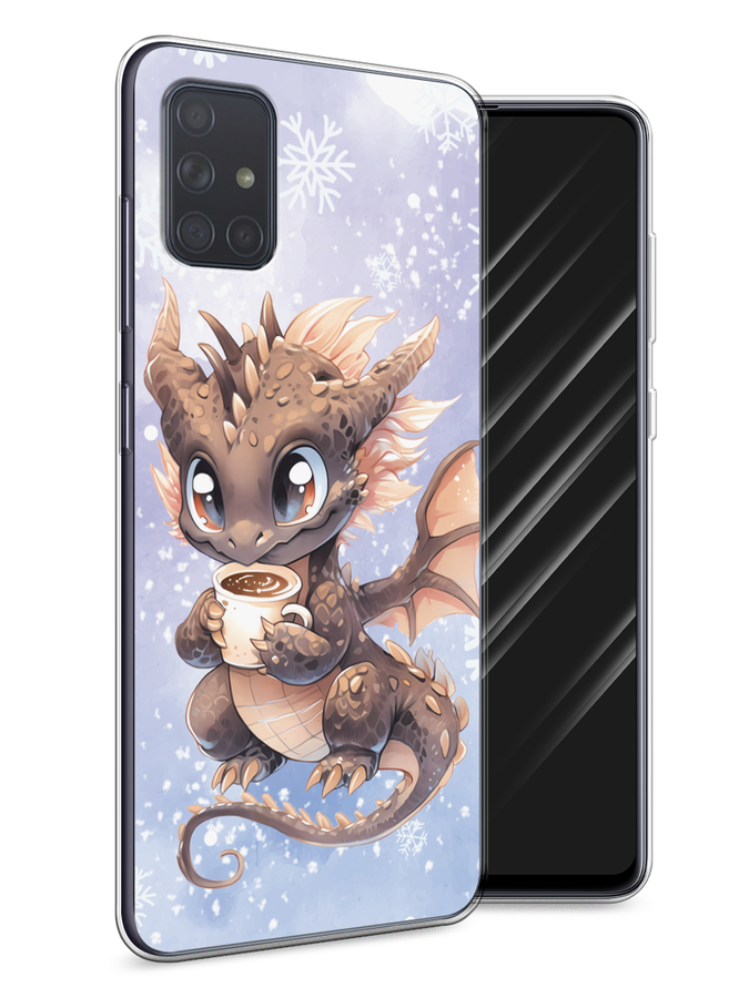 Чехол Awog на Samsung Galaxy A71 4G "Дракончик с кружкой тёмный", Бежевый;розовый;серый, 29050-1
Чехол Awog на Samsung Galaxy A71 4G "Дракончик с кружкой тёмный", Бежевый;розовый;серый, 29050-1