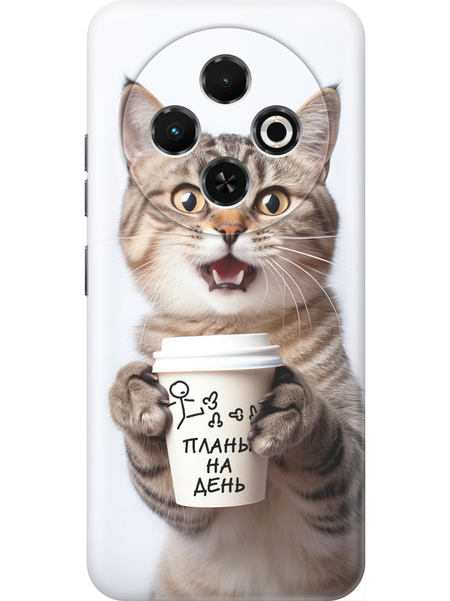 Силиконовый чехол на Tecno Spark 30C с принтом "Котик и его планы на день", Прозрачный;белый;коричневый, 786716312
Силиконовый чехол на Tecno Spark 30C с принтом "Котик и его планы на день", Прозрачный;белый;коричневый, 786716312