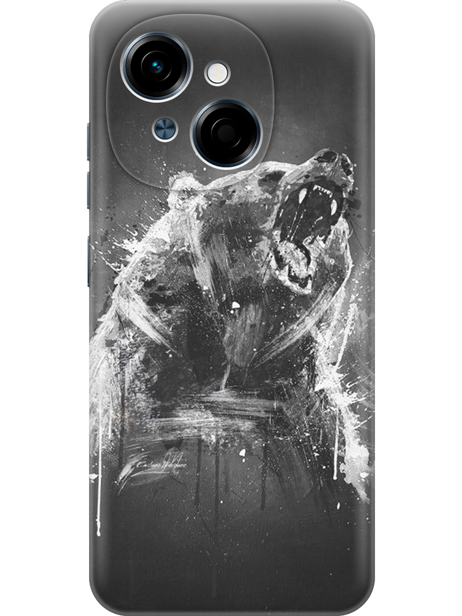 Силиконовый чехол на Tecno Spark Go 1 / Pop 9 с принтом "Разъяренный медведь", Прозрачный;коричневый;серый;черный, 786716913
Силиконовый чехол на Tecno Spark Go 1 / Pop 9 с принтом "Разъяренный медведь", Прозрачный;коричневый;серый;черный, 786716913