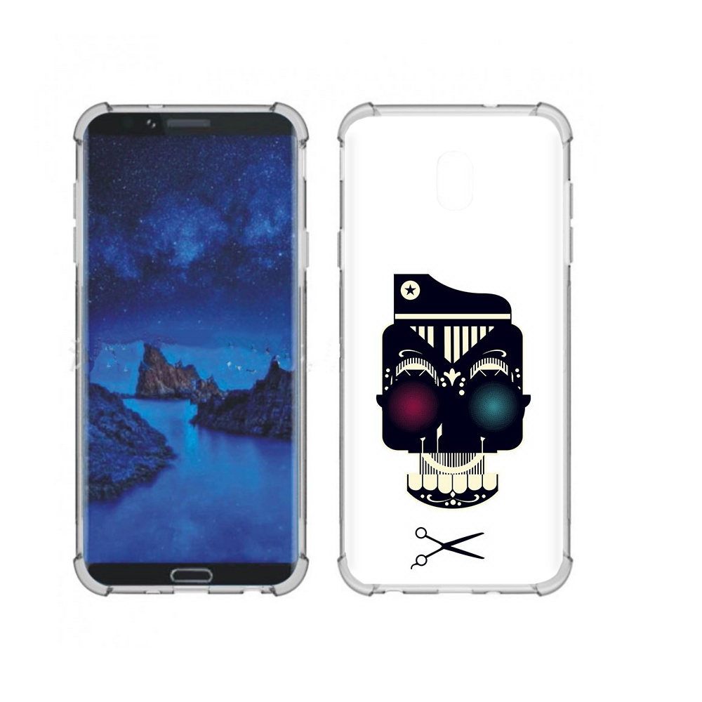 Чехол MyPads Tocco для Samsung Galaxy J7 (2018) черно белый скелет с яркими глазами, Прозрачный, Tocco
Чехол MyPads Tocco для Samsung Galaxy J7 (2018) черно белый скелет с яркими глазами, Прозрачный, Tocco