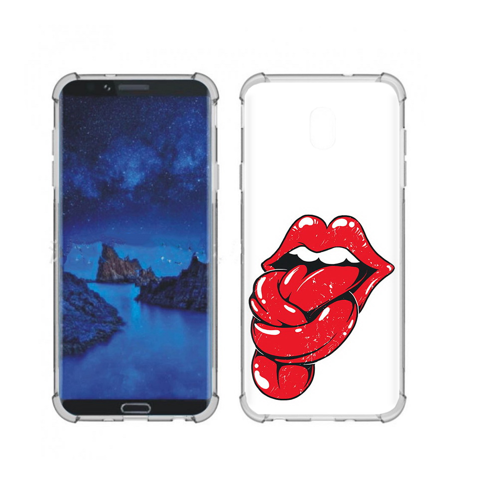 Чехол MyPads Tocco для Samsung Galaxy J7 (2018) яркие губы с языком (PT226928.596.705), Прозрачный, Tocco
Чехол MyPads Tocco для Samsung Galaxy J7 (2018) яркие губы с языком (PT226928.596.705), Прозрачный, Tocco