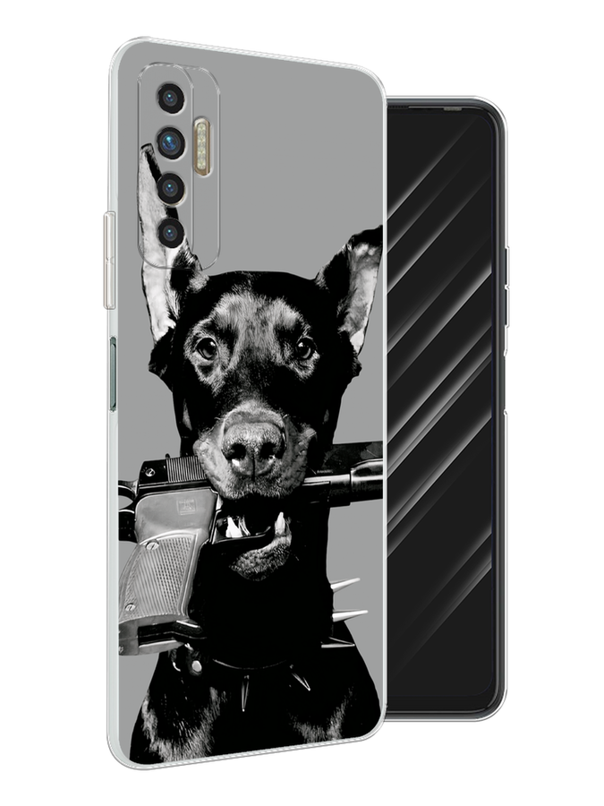 Чехол Awog на Tecno Camon 17P "Доберман", Серый, 300150-1
Чехол Awog на Tecno Camon 17P "Доберман", Серый, 300150-1