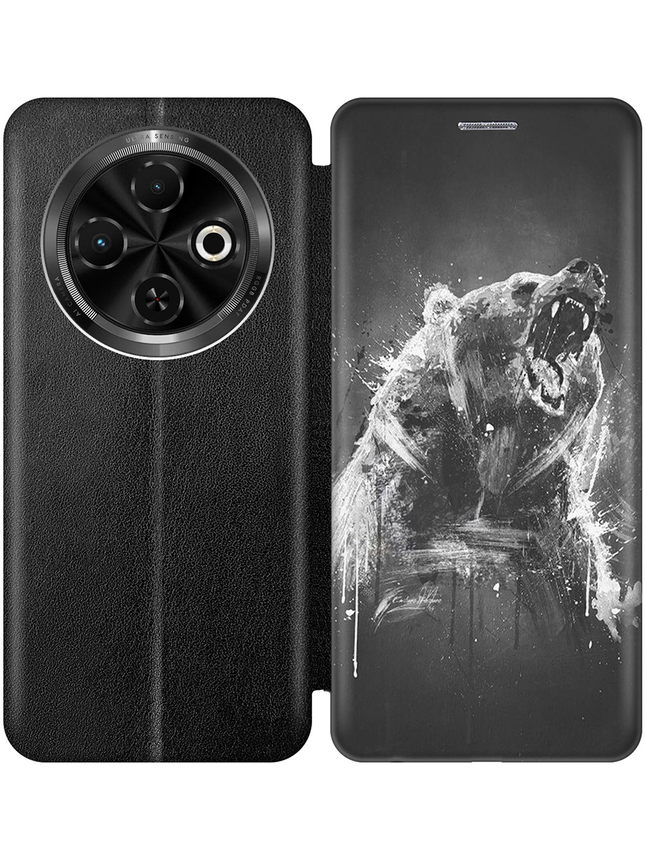 Чехол-книжка на Tecno Spark 30C с принтом "Разъяренный медведь" черный, Черный;коричневый;серый, 786716313
Чехол-книжка на Tecno Spark 30C с принтом "Разъяренный медведь" черный, Черный;коричневый;серый, 786716313