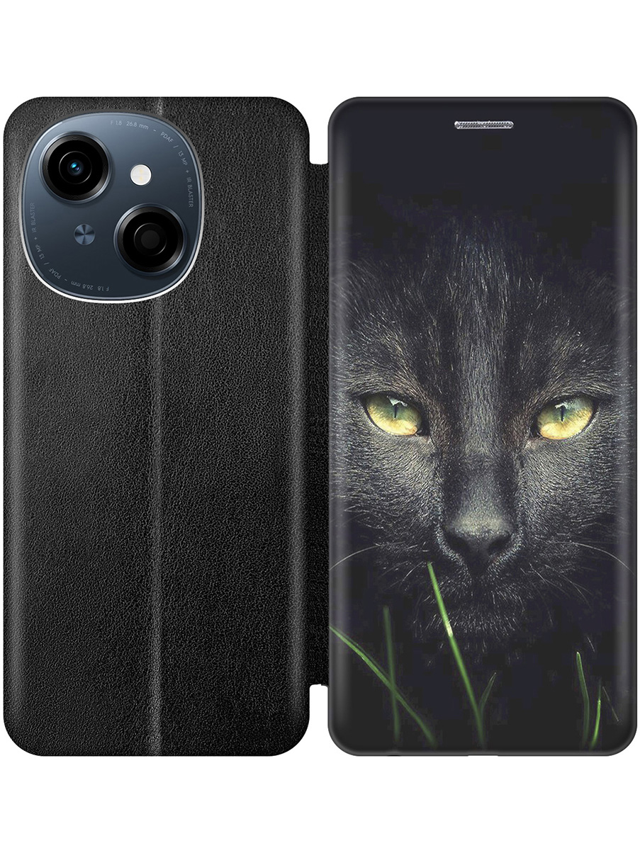Чехол-книжка на Tecno Spark Go 1 / Pop 9 с принтом "Кошка в темноте" черный, Черный;серый, 786716912
Чехол-книжка на Tecno Spark Go 1 / Pop 9 с принтом "Кошка в темноте" черный, Черный;серый, 786716912