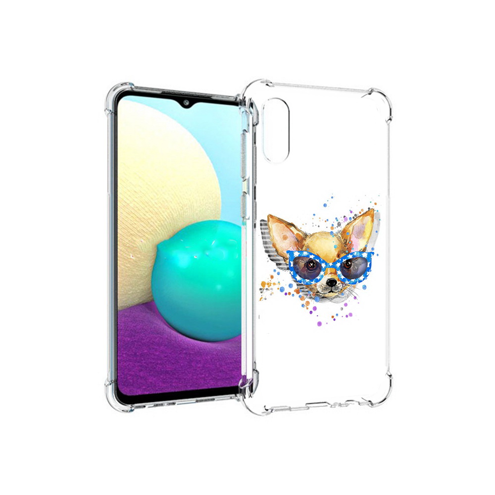 Чехол MyPads Tocco для Samsung Galaxy M02 чихуа-хуа в очках (PT157689.478.691), Прозрачный, Tocco
Чехол MyPads Tocco для Samsung Galaxy M02 чихуа-хуа в очках (PT157689.478.691), Прозрачный, Tocco