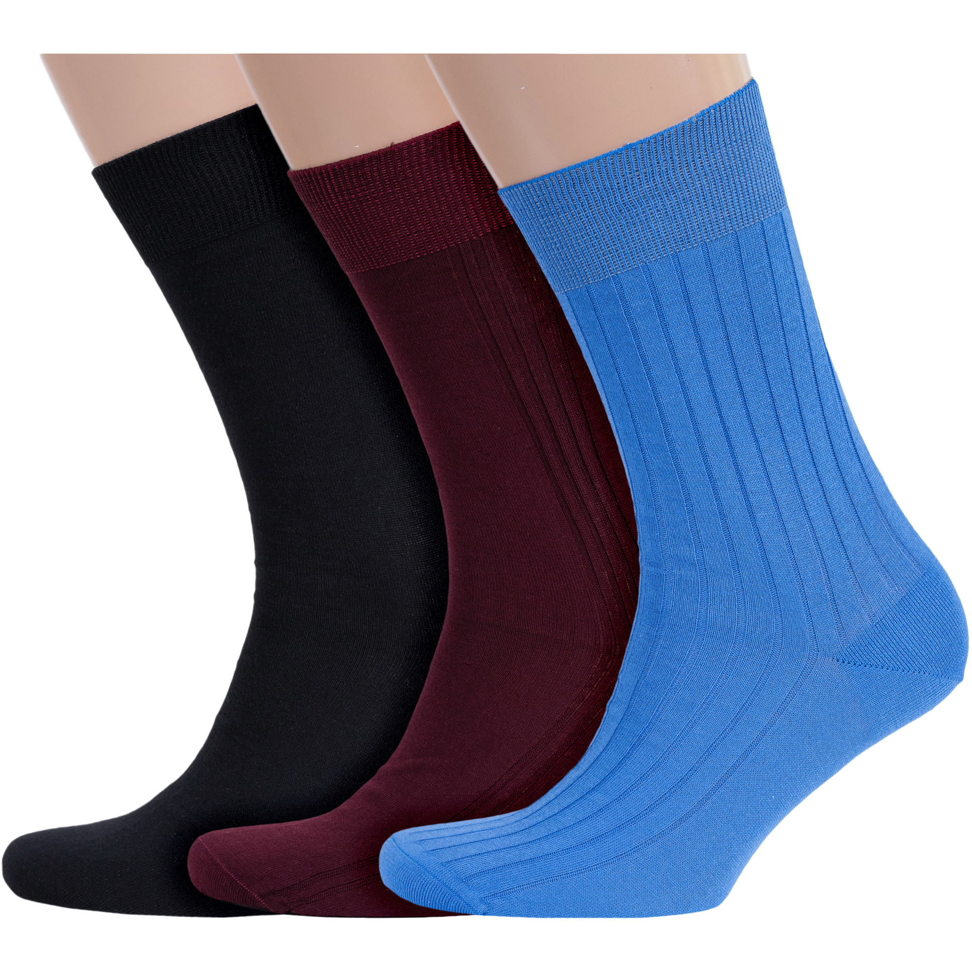 Комплект носков мужских Rusocks 3-М3-11001 разноцветных 25, Черный;бордовый;голубой, 3-М3-11001
Комплект носков мужских Rusocks 3-М3-11001 разноцветных 25, Черный;бордовый;голубой, 3-М3-11001