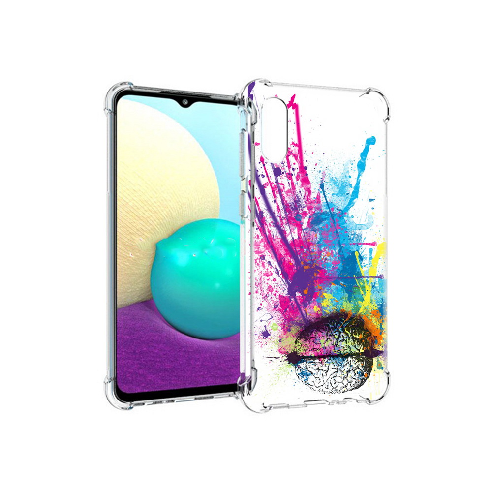 Чехол MyPads Tocco для Samsung Galaxy M02 яркий красочный мозг (PT157689.478.710), Прозрачный, Tocco
Чехол MyPads Tocco для Samsung Galaxy M02 яркий красочный мозг (PT157689.478.710), Прозрачный, Tocco