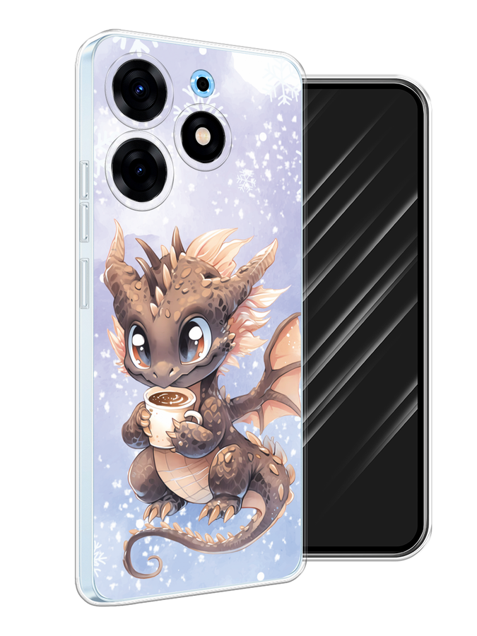 Чехол Awog на Tecno Spark 10 Pro "Дракончик с кружкой тёмный", Бежевый;розовый;серый, 303750-1
Чехол Awog на Tecno Spark 10 Pro "Дракончик с кружкой тёмный", Бежевый;розовый;серый, 303750-1