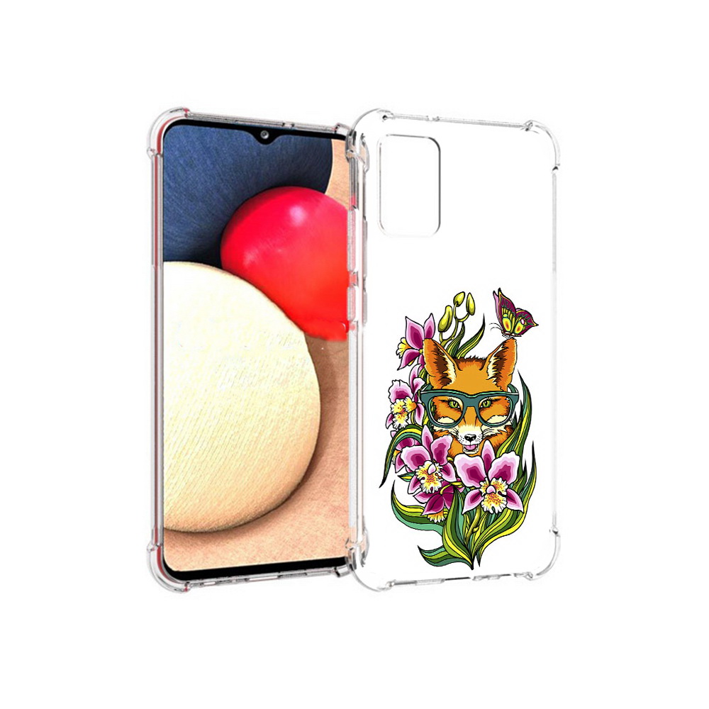Чехол MyPads Tocco для Samsung Galaxy A02s Лиса в цветах (PT156738.479.108), Прозрачный, Tocco
Чехол MyPads Tocco для Samsung Galaxy A02s Лиса в цветах (PT156738.479.108), Прозрачный, Tocco