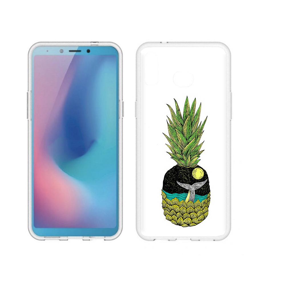 Чехол MyPads Tocco для Samsung Galaxy A6s ананас с китом (PT123850.597.220), Прозрачный, Tocco
Чехол MyPads Tocco для Samsung Galaxy A6s ананас с китом (PT123850.597.220), Прозрачный, Tocco