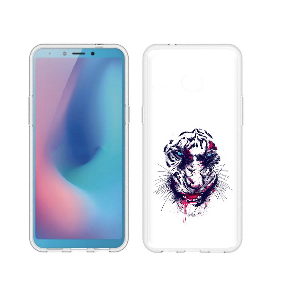 Чехол MyPads Tocco для Samsung Galaxy A6s безумный тигр (PT123850.597.228), Прозрачный, Tocco
Чехол MyPads Tocco для Samsung Galaxy A6s безумный тигр (PT123850.597.228), Прозрачный, Tocco