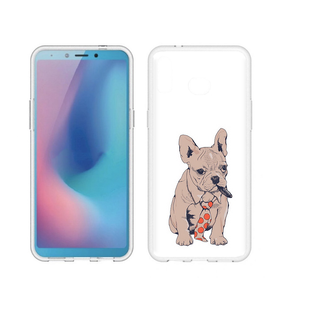 Чехол MyPads Tocco для Samsung Galaxy A6s бульдог с сигарой (PT123850.597.250), Прозрачный, Tocco
Чехол MyPads Tocco для Samsung Galaxy A6s бульдог с сигарой (PT123850.597.250), Прозрачный, Tocco