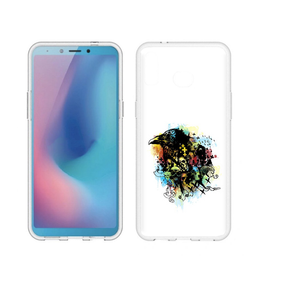 Чехол MyPads Tocco для Samsung Galaxy A6s ворон и черепа (PT123850.597.273), Прозрачный, Tocco
Чехол MyPads Tocco для Samsung Galaxy A6s ворон и черепа (PT123850.597.273), Прозрачный, Tocco