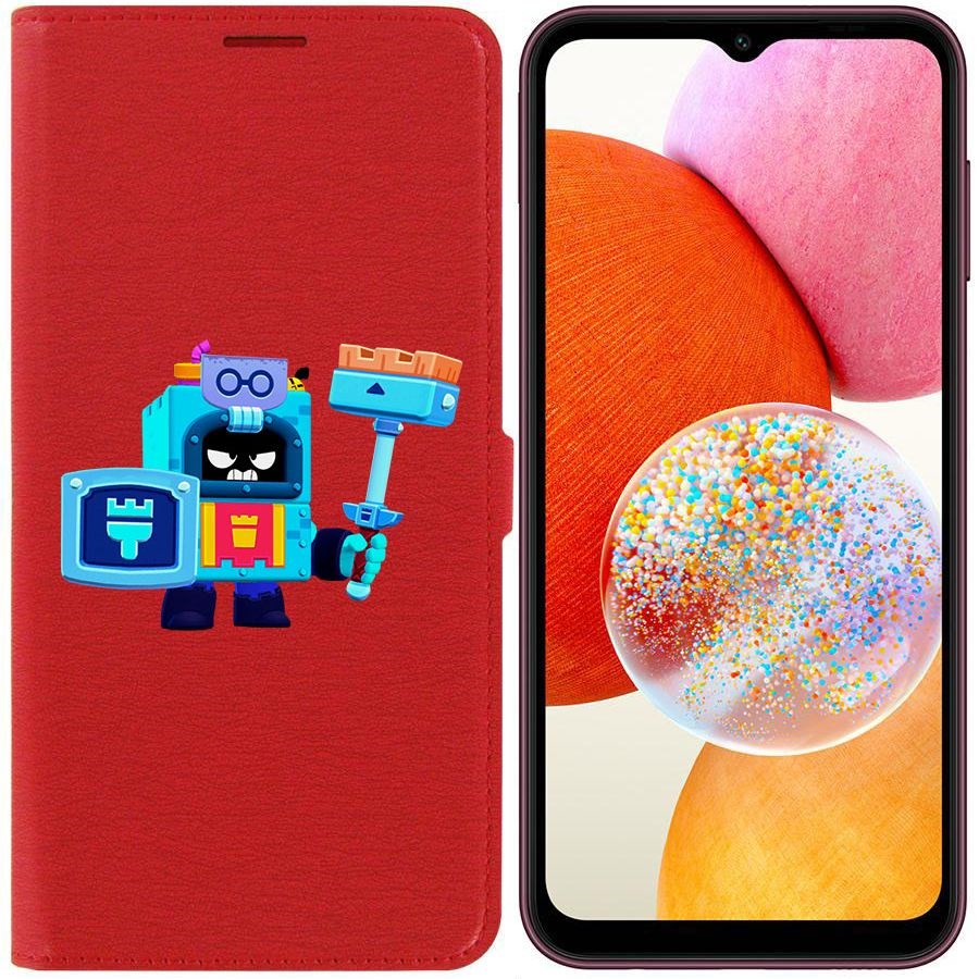 Чехол-книжка Krutoff Eco Book для Samsung Galaxy A14 4G (A145) Brawl Stars-Эш (красный)
Чехол-книжка Krutoff Eco Book для Samsung Galaxy A14 4G (A145) Brawl Stars-Эш (красный)