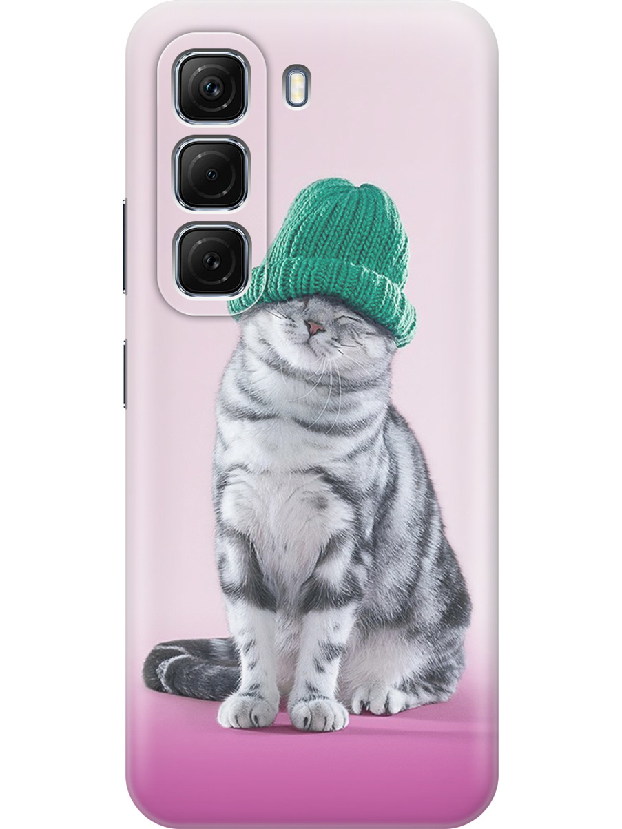 Силиконовый чехол на Infinix Hot 50 4G с принтом "Кот в зеленой шапке", Прозрачный;розовый;серый, 786718711
Силиконовый чехол на Infinix Hot 50 4G с принтом "Кот в зеленой шапке", Прозрачный;розовый;серый, 786718711