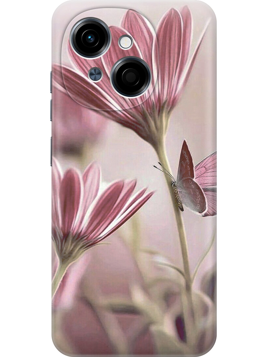 Силиконовый чехол на Tecno Spark Go 1 / Pop 9 с принтом "Бабочка на розовом цветке", Прозрачный;бежевый;розовый, 786716923
Силиконовый чехол на Tecno Spark Go 1 / Pop 9 с принтом "Бабочка на розовом цветке", Прозрачный;бежевый;розовый, 786716923