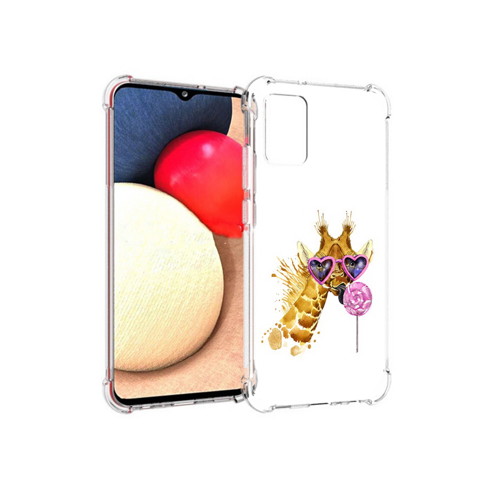 Чехол MyPads Tocco для Samsung Galaxy A02s акварельный жираф (PT156738.479.217), Прозрачный, Tocco
Чехол MyPads Tocco для Samsung Galaxy A02s акварельный жираф (PT156738.479.217), Прозрачный, Tocco