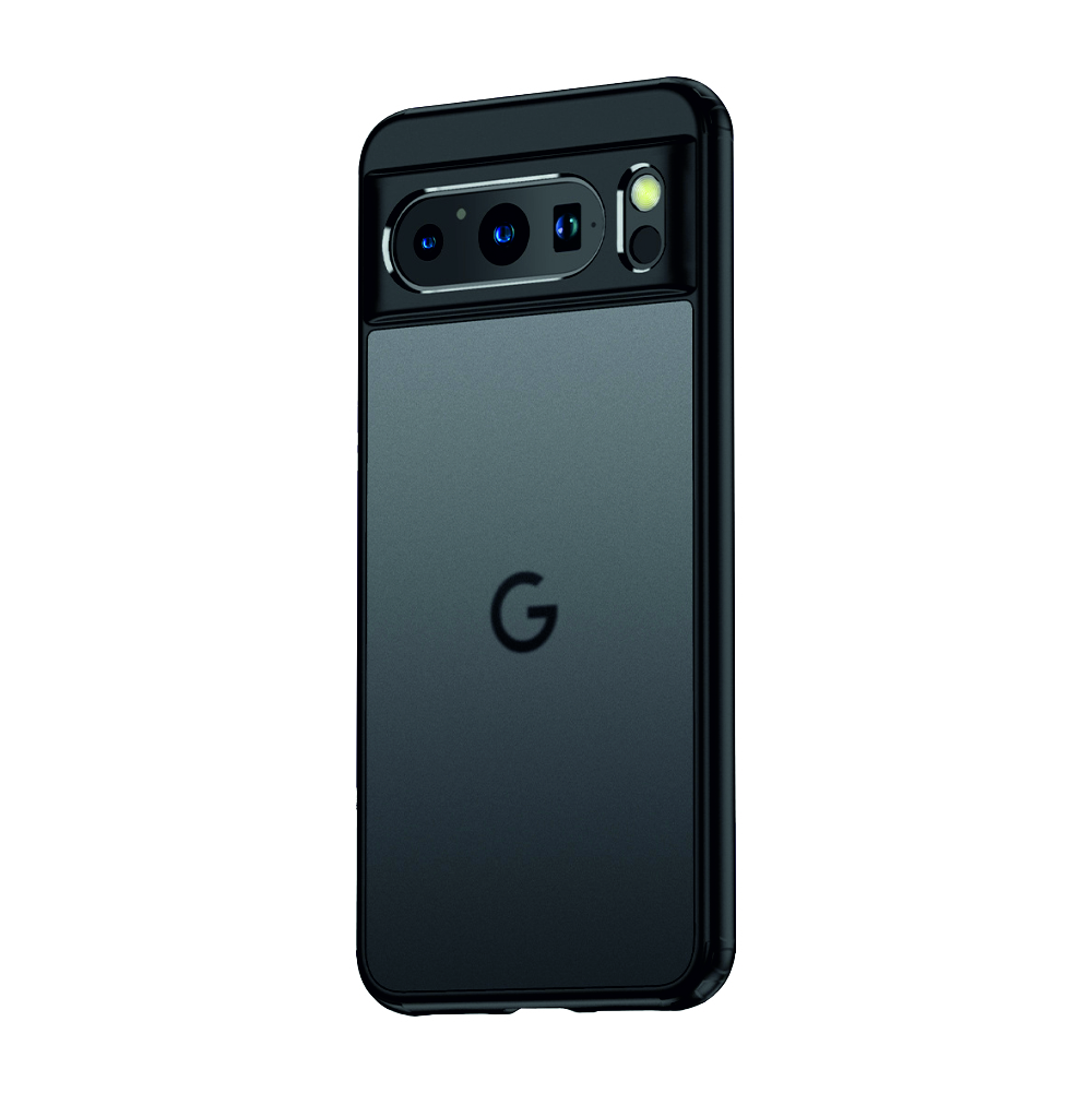 Чехол для Google Pixel 8 Pro черный с прозрачной матовой задней панелью WLONS, Прозрачный
Чехол для Google Pixel 8 Pro черный с прозрачной матовой задней панелью WLONS, Прозрачный