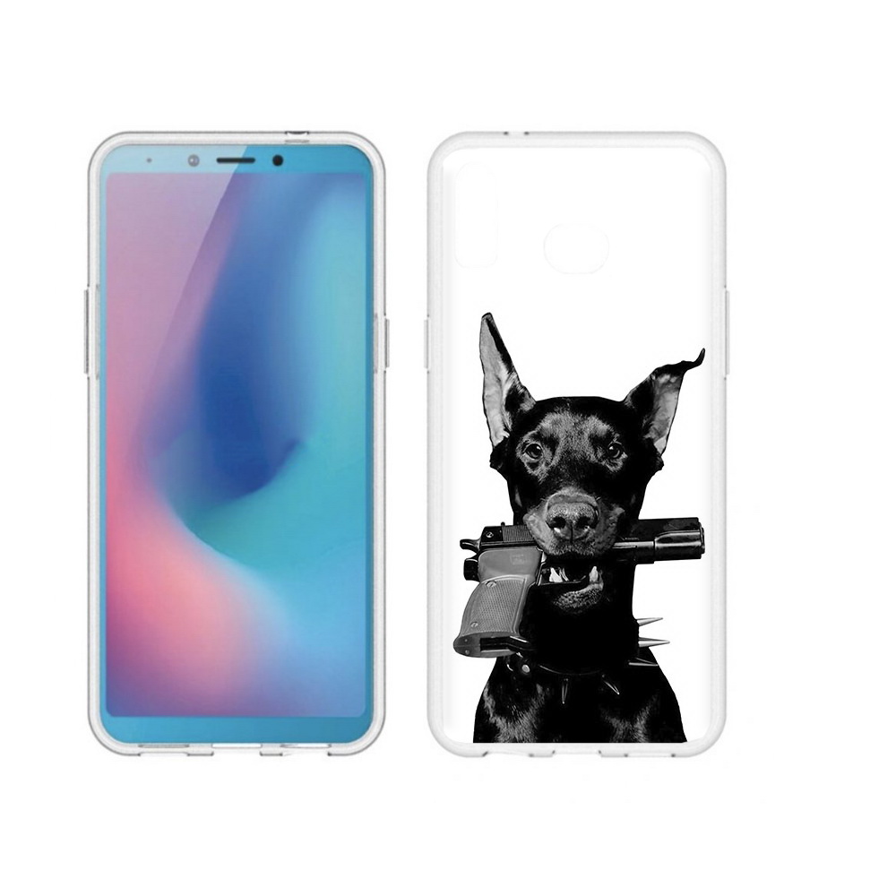 Чехол MyPads Tocco для Samsung Galaxy A6s доберман с пистолетом (PT123850.597.331), Прозрачный, Tocco
Чехол MyPads Tocco для Samsung Galaxy A6s доберман с пистолетом (PT123850.597.331), Прозрачный, Tocco