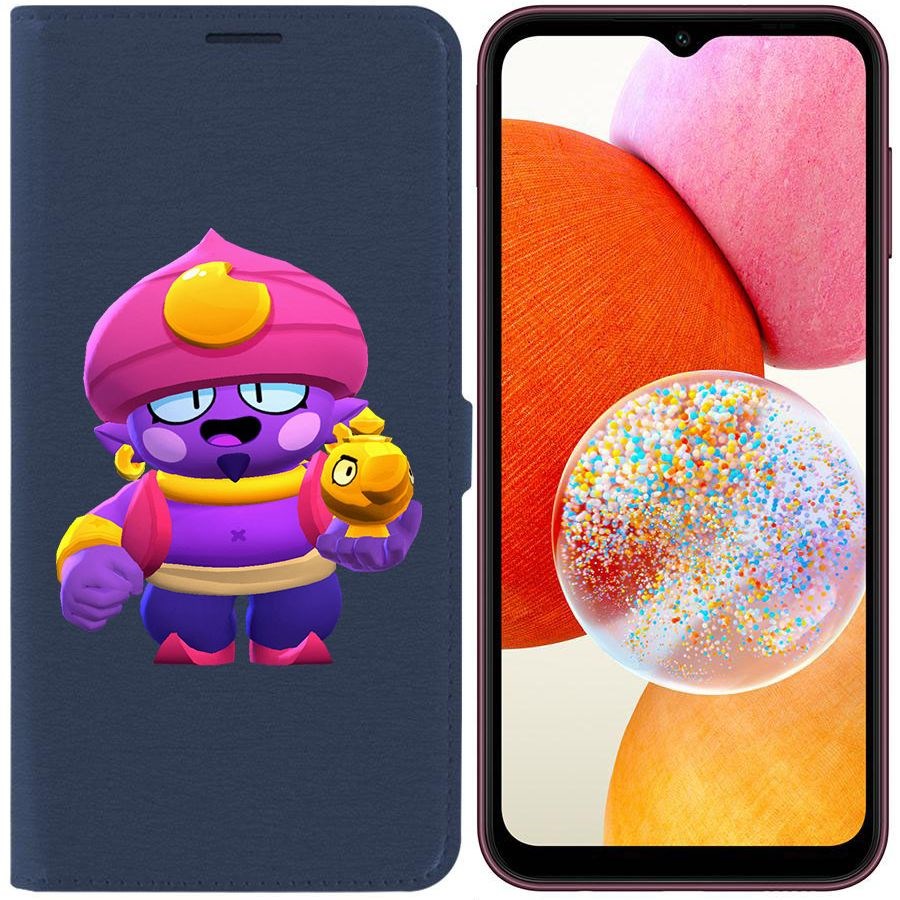 Чехол-книжка Krutoff Eco Book для Samsung Galaxy A14 4G (A145) Brawl Stars-Джин (синий)
Чехол-книжка Krutoff Eco Book для Samsung Galaxy A14 4G (A145) Brawl Stars-Джин (синий)