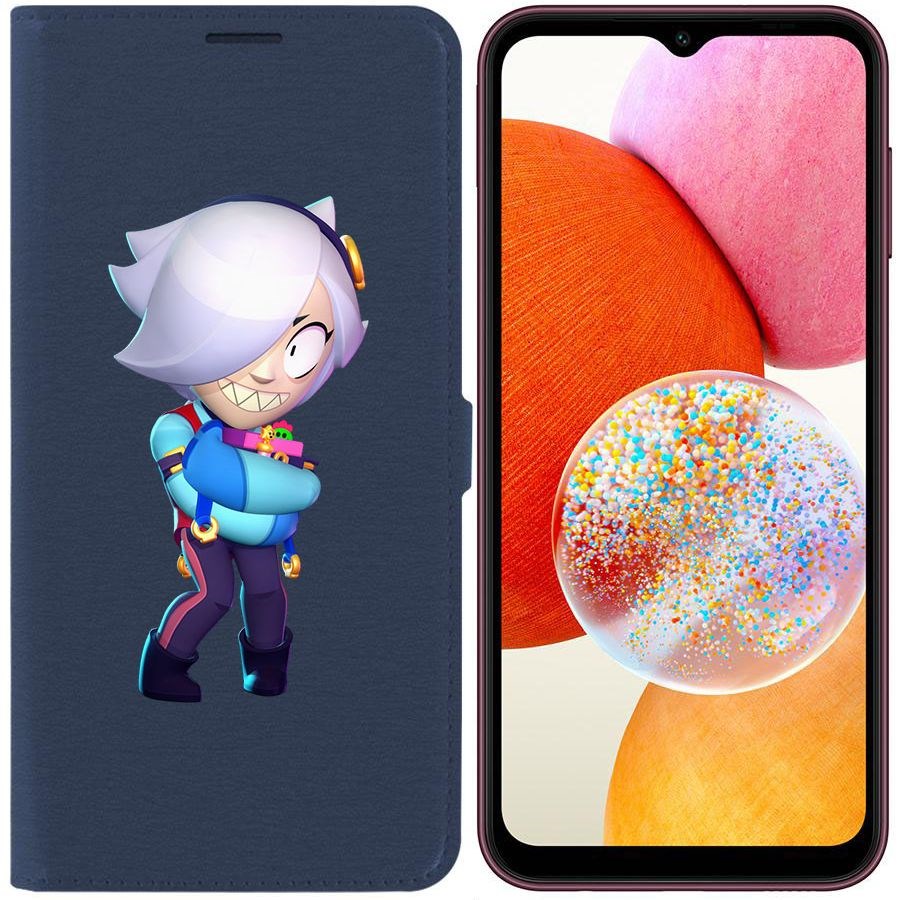 Чехол-книжка Krutoff Eco Book для Samsung Galaxy A14 4G (A145) Brawl Stars-Колетт (синий)
Чехол-книжка Krutoff Eco Book для Samsung Galaxy A14 4G (A145) Brawl Stars-Колетт (синий)