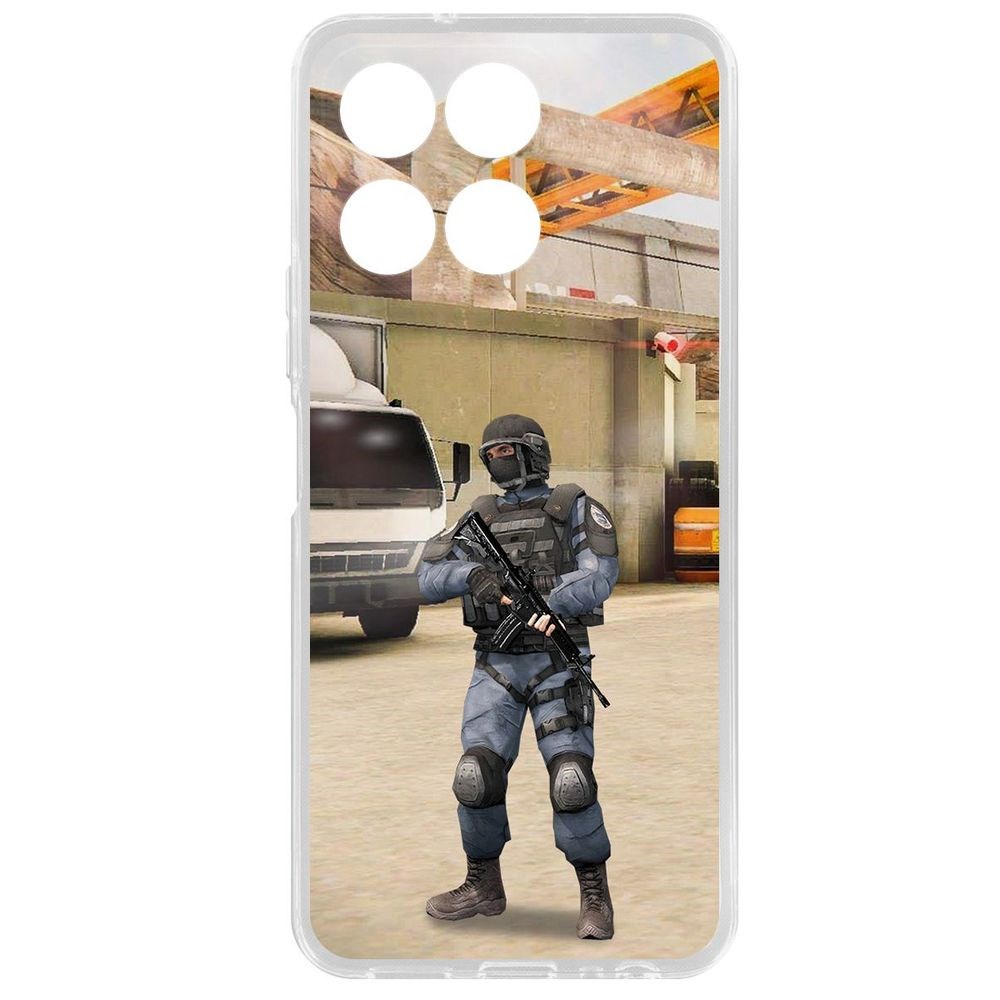 Чехол-накладка Krutoff Clear Case Cтандофф 2 (Standoff 2) - GIGN для Honor X6a, Прозрачный
Чехол-накладка Krutoff Clear Case Cтандофф 2 (Standoff 2) - GIGN для Honor X6a, Прозрачный