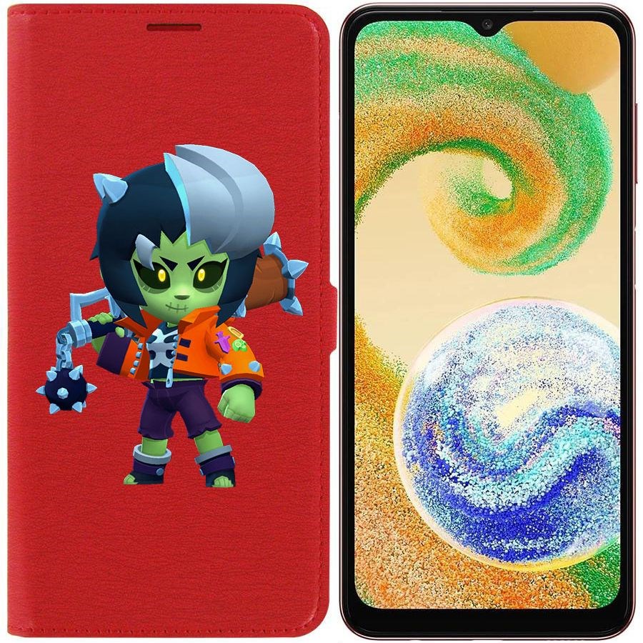 Чехол-книжка Krutoff Eco Book для Samsung Galaxy A04s (A047) Brawl Stars-ЗомБиби (красный)
Чехол-книжка Krutoff Eco Book для Samsung Galaxy A04s (A047) Brawl Stars-ЗомБиби (красный)