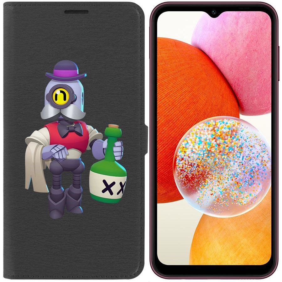 Чехол-книжка Krutoff Eco Book для Samsung Galaxy A14 4G (A145) Brawl Stars-Барли (черный)
Чехол-книжка Krutoff Eco Book для Samsung Galaxy A14 4G (A145) Brawl Stars-Барли (черный)