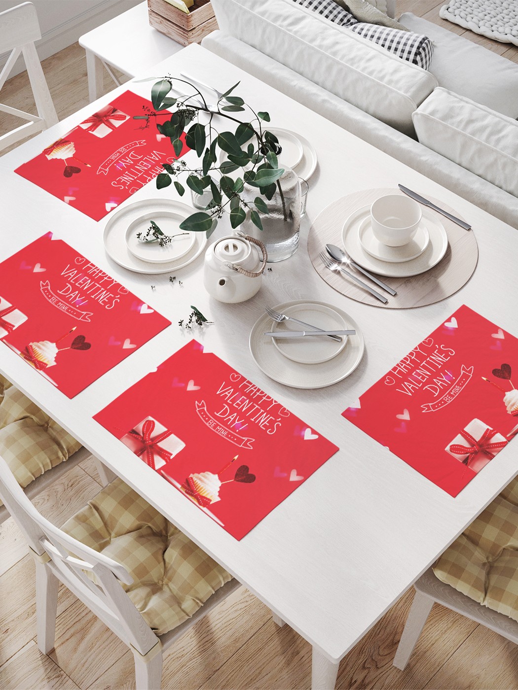 JoyArty Комплект салфеток для сервировки стола «Валентинка для нее» (32х46 см, 4 шт.)
JoyArty Комплект салфеток для сервировки стола «Валентинка для нее» (32х46 см, 4 шт.)