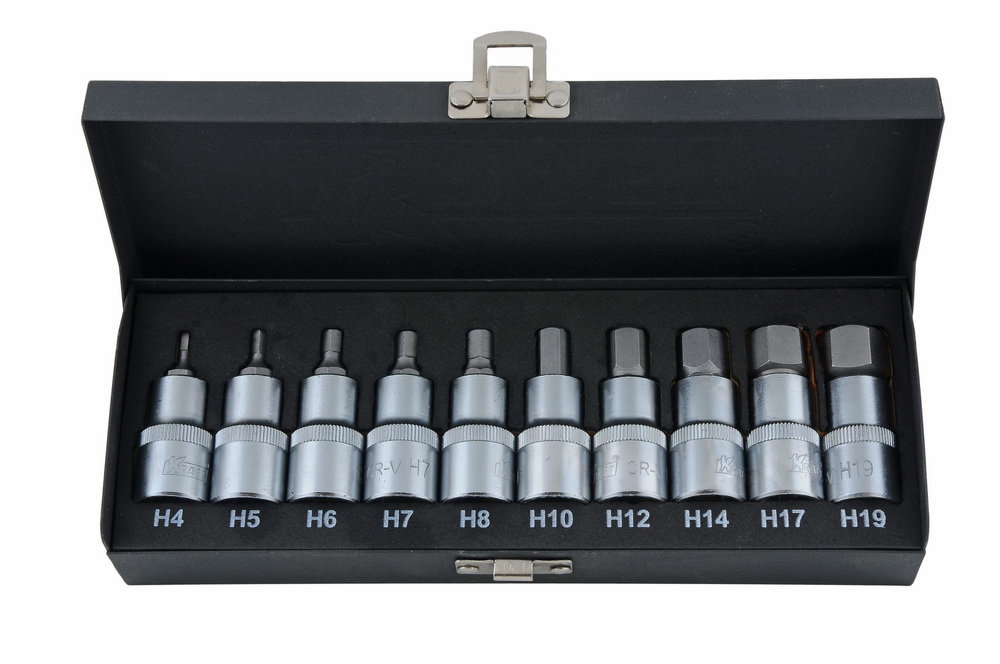 фото Набор бит kraft hex h4-h19 1/2" (кт700687)