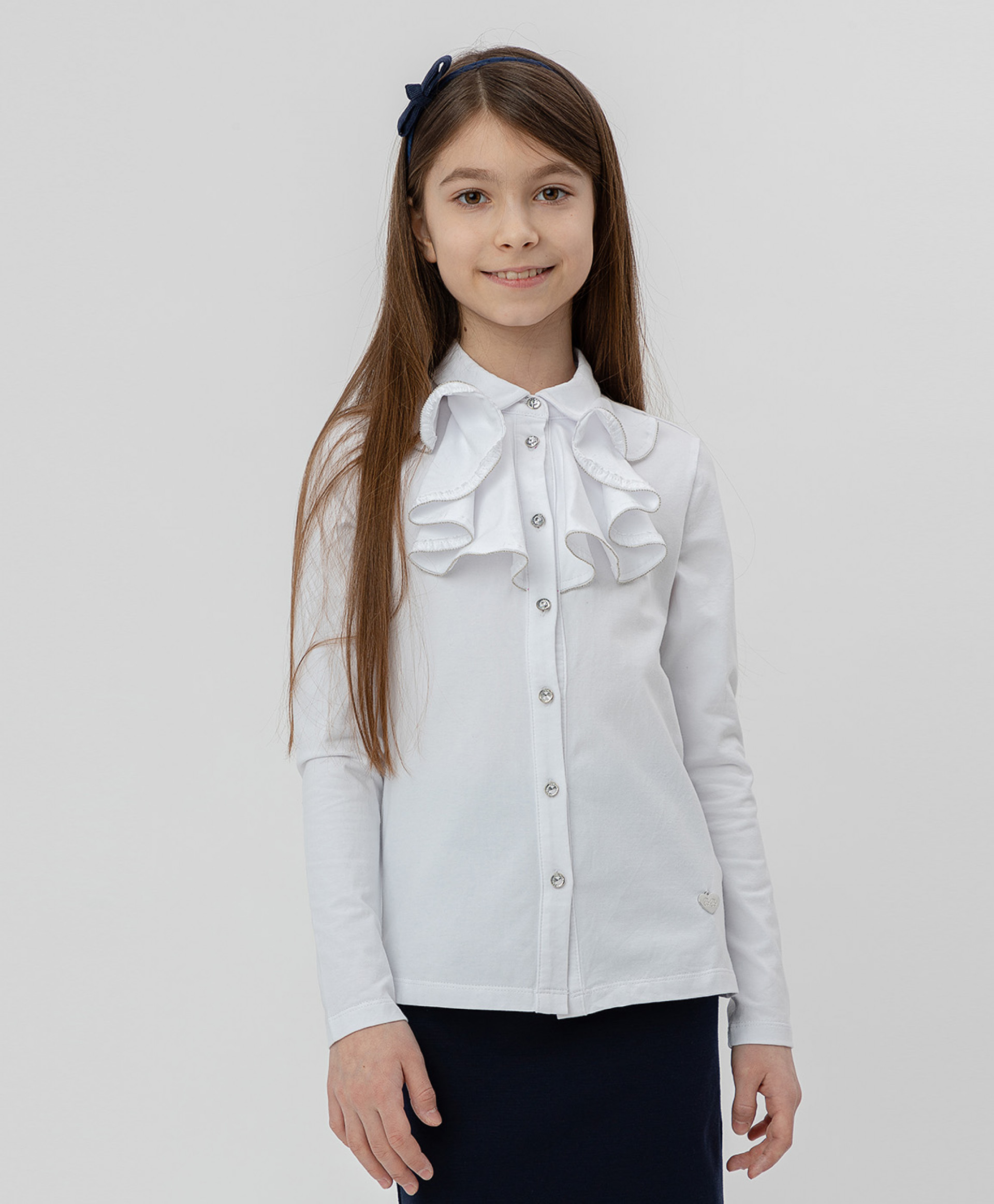 Белая блузка с жабо BUTTON BLUE, модель 220BBGS14080200, размер 170*84*69, 220BBGS14080200
Белая блузка с жабо BUTTON BLUE, модель 220BBGS14080200, размер 170*84*69, 220BBGS14080200