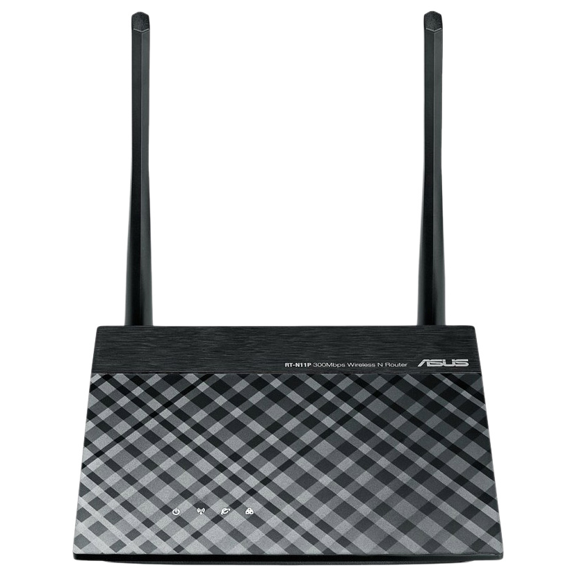 фото Wi-fi роутер asus rt-n11p black