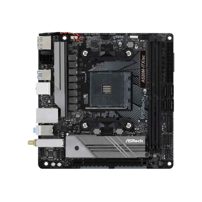 фото Материнская плата asrock a520m-itx/ac