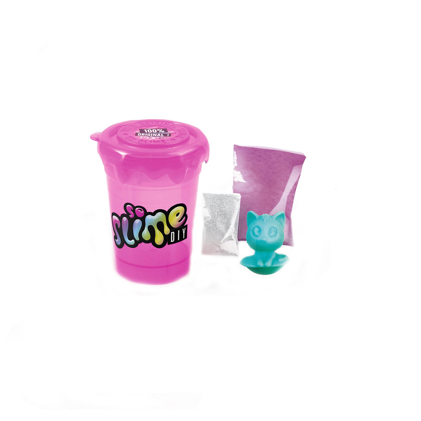 фото Набор для изготовления слайма canal toys so slime diy slime shaker розовый