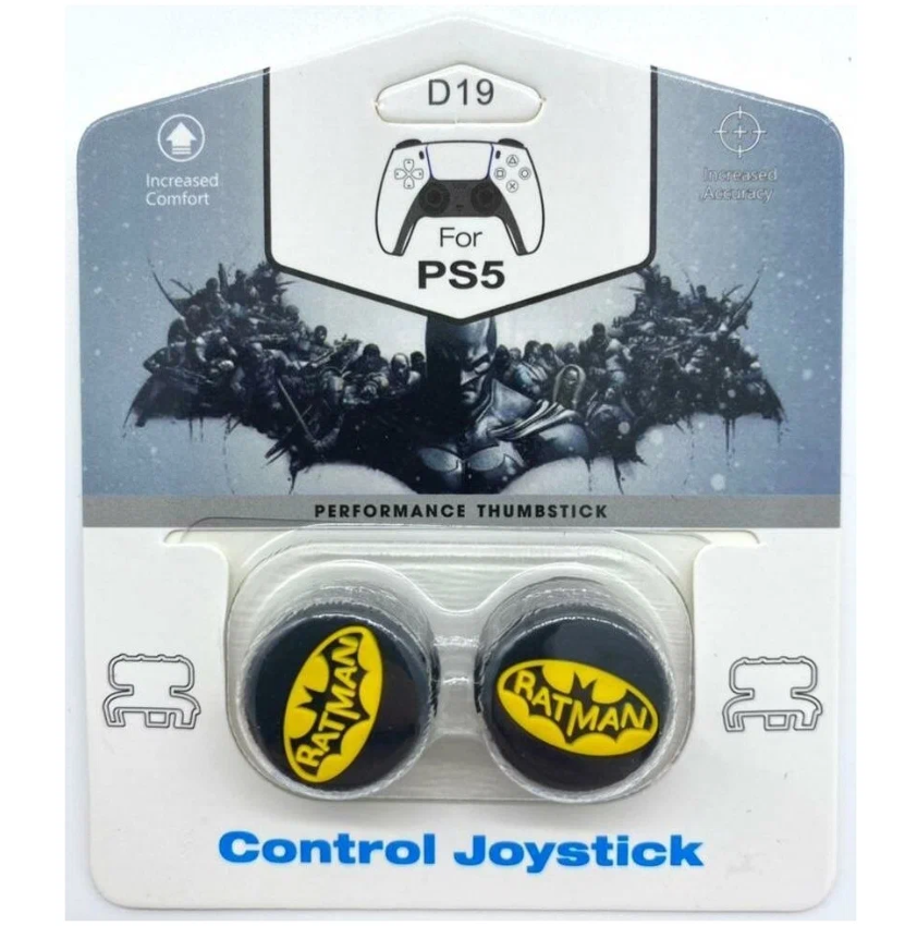 Накладка на стик для геймпада NoBrand FPS Batman black/yellow для Playstation 5, FPS Batman black/yellow
Накладка на стик для геймпада NoBrand FPS Batman black/yellow для Playstation 5, FPS Batman black/yellow