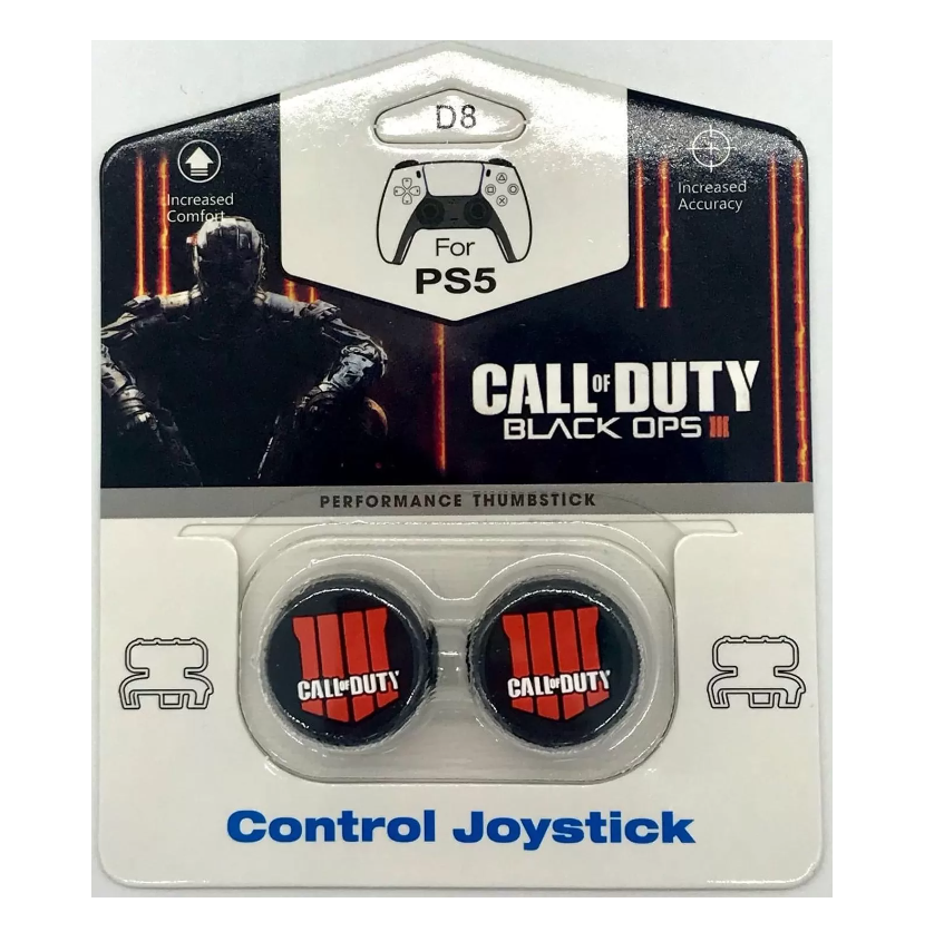Накладка на стик для геймпада NoBrand FPS Call of Duty Black OPS IIID8 для Playstation 5, FPS Call of Duty Black OPS III\D8
Накладка на стик для геймпада NoBrand FPS Call of Duty Black OPS IIID8 для Playstation 5, FPS Call of Duty Black OPS III\D8