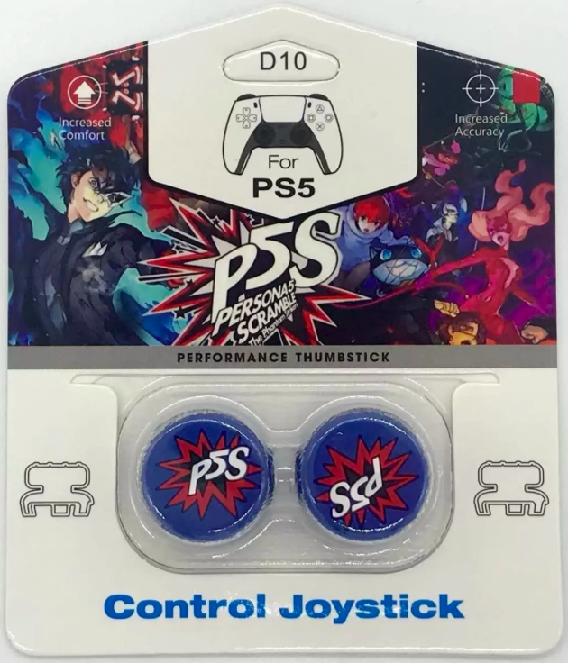 Накладка на стик для геймпада FPS Persona 5D10 для Playstation 5, Разноцветный, FPS Persona 5\D10
Накладка на стик для геймпада FPS Persona 5D10 для Playstation 5, Разноцветный, FPS Persona 5\D10