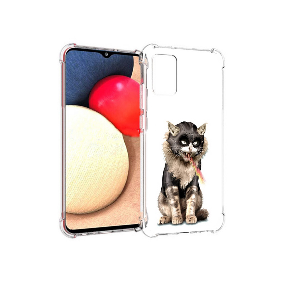 Чехол MyPads Tocco для Samsung Galaxy A02s дьяволский кот (PT156738.479.341), Прозрачный, Tocco
Чехол MyPads Tocco для Samsung Galaxy A02s дьяволский кот (PT156738.479.341), Прозрачный, Tocco