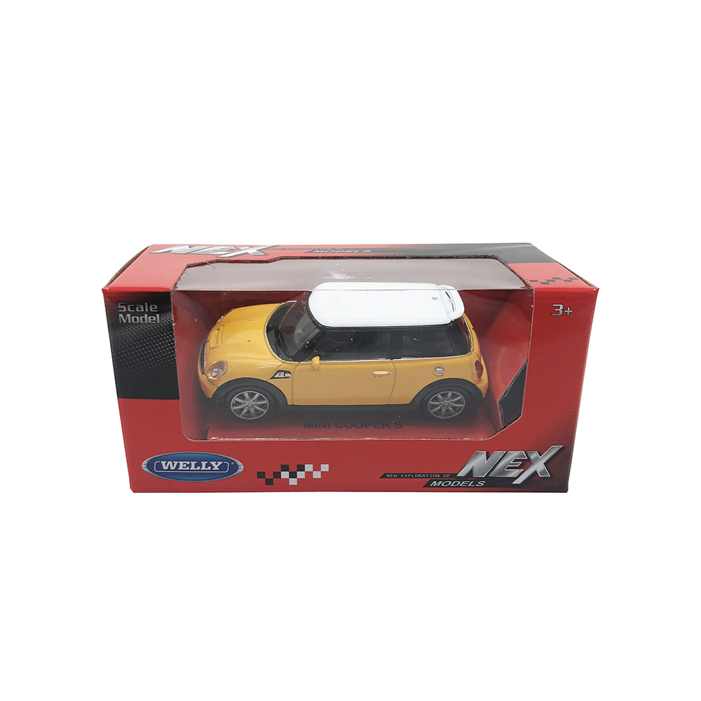 Машинка Welly MINI COOPER S, желтый, набор 23A, 44000-24CWD--IN(23A), MINI COOPER S 44000-24CWD--IN(23A)
Машинка Welly MINI COOPER S, желтый, набор 23A, 44000-24CWD--IN(23A), MINI COOPER S 44000-24CWD--IN(23A)