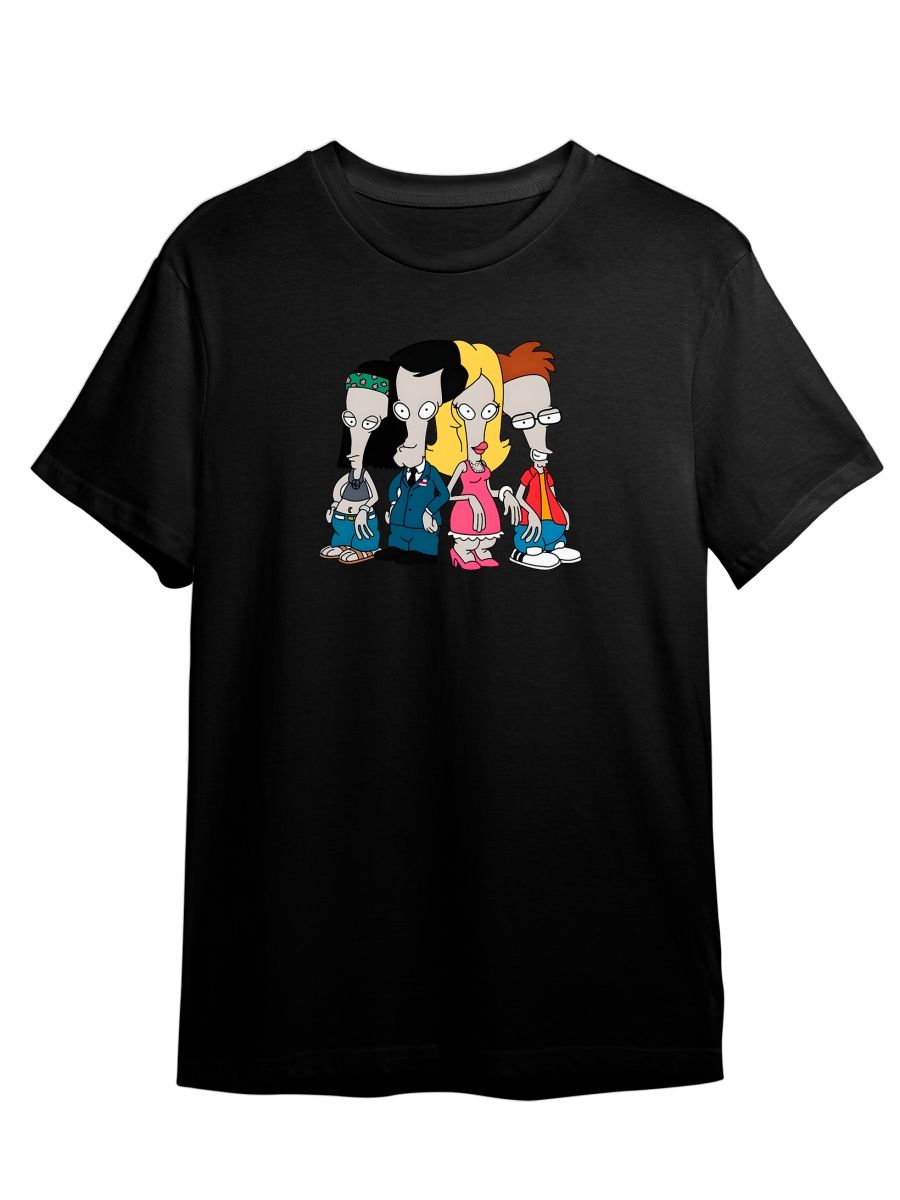 Футболка унисекс Каждому Своё Американский папаша/American Dad MUAP5 черная 5XL, Черный, "Американский папаша/American Dad" MUAP5
Футболка унисекс Каждому Своё Американский папаша/American Dad MUAP5 черная 5XL, Черный, "Американский папаша/American Dad" MUAP5