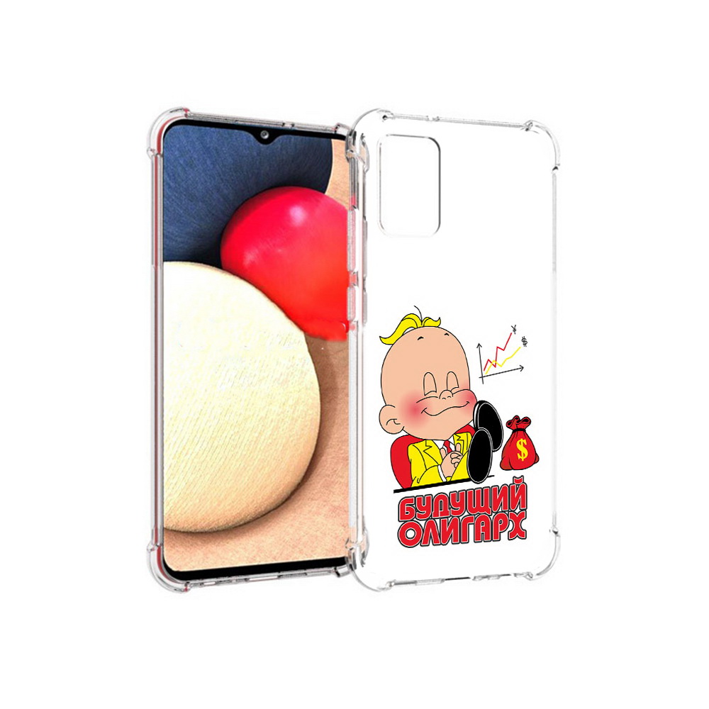 Чехол MyPads Tocco для Samsung Galaxy A02s Будущий олигарх (PT156738.479.37), Прозрачный, Tocco
Чехол MyPads Tocco для Samsung Galaxy A02s Будущий олигарх (PT156738.479.37), Прозрачный, Tocco