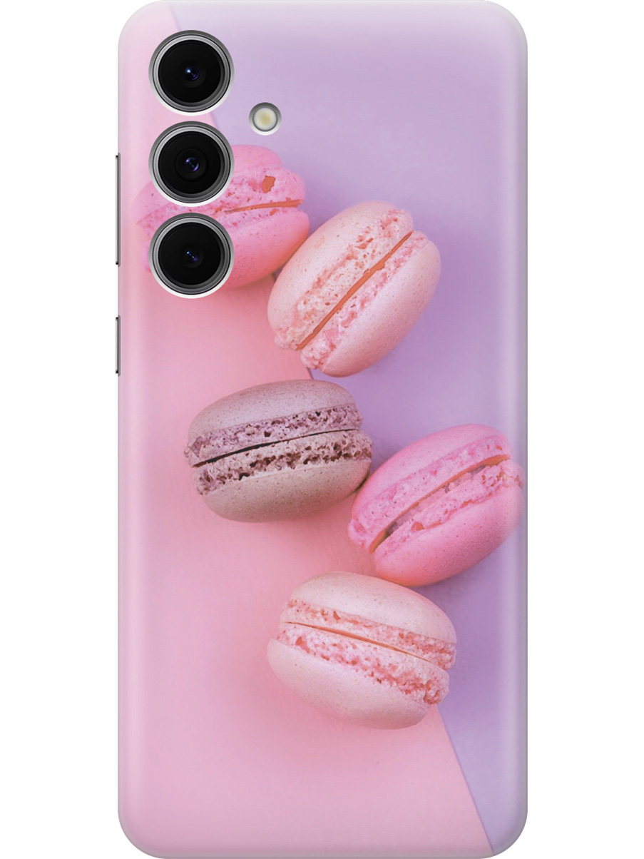 Силиконовый чехол на Samsung Galaxy S24 FE с принтом "Розовые макаруны", Прозрачный;розовый;фиолетовый, 786718151
Силиконовый чехол на Samsung Galaxy S24 FE с принтом "Розовые макаруны", Прозрачный;розовый;фиолетовый, 786718151