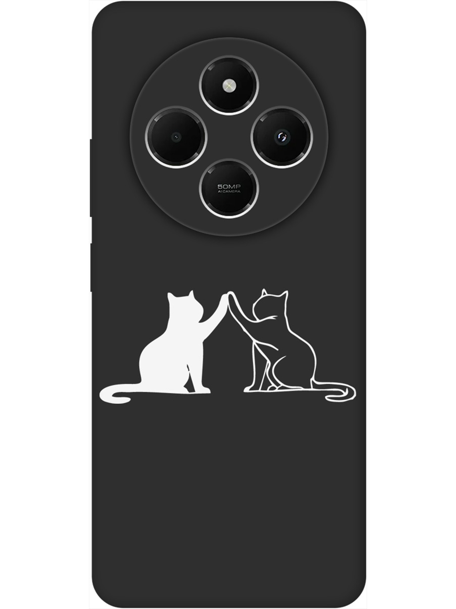 Силиконовый чехол на Xiaomi Redmi 14C, Poco C75 с принтом "Кошки" матовый черный, Черный;белый;серый, 786715771
Силиконовый чехол на Xiaomi Redmi 14C, Poco C75 с принтом "Кошки" матовый черный, Черный;белый;серый, 786715771
