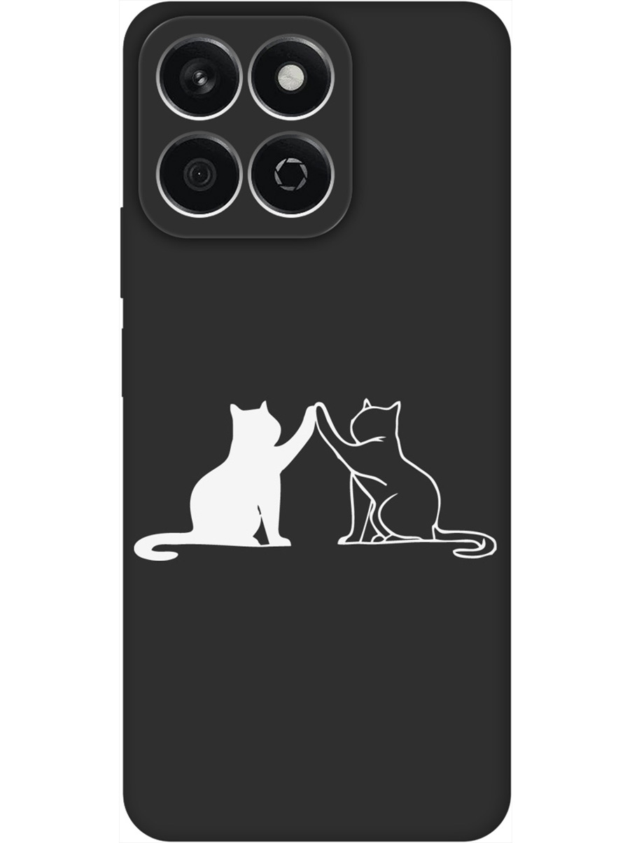 Силиконовый чехол на Honor X7C с принтом "Кошки" матовый черный, Черный;белый;серый, 786720571
Силиконовый чехол на Honor X7C с принтом "Кошки" матовый черный, Черный;белый;серый, 786720571