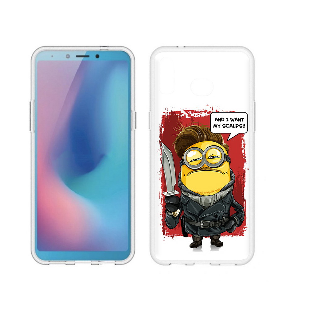 Чехол MyPads Tocco для Samsung Galaxy A6s миньон убийца (PT123850.597.477), Прозрачный, Tocco
Чехол MyPads Tocco для Samsung Galaxy A6s миньон убийца (PT123850.597.477), Прозрачный, Tocco