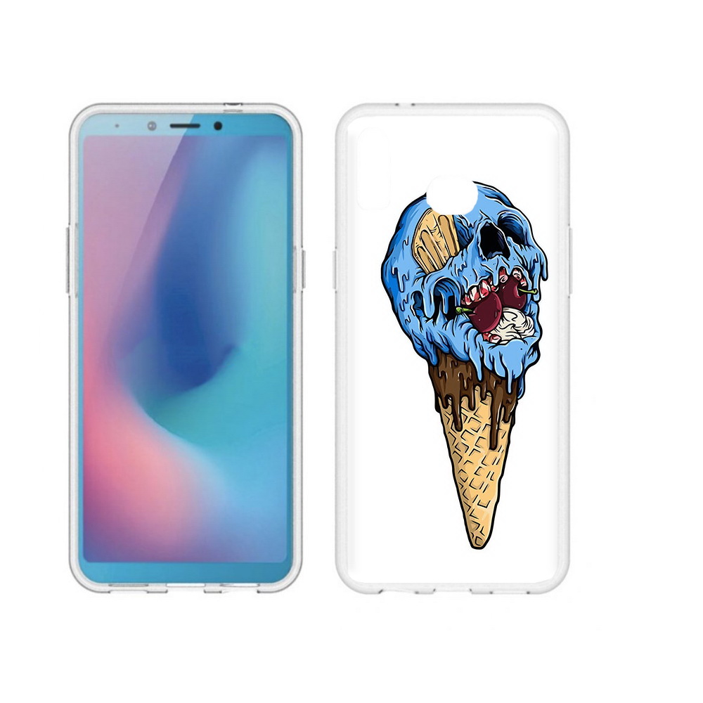 Чехол MyPads Tocco для Samsung Galaxy A6s мороженное череп (PT123850.597.484), Прозрачный, Tocco
Чехол MyPads Tocco для Samsung Galaxy A6s мороженное череп (PT123850.597.484), Прозрачный, Tocco
