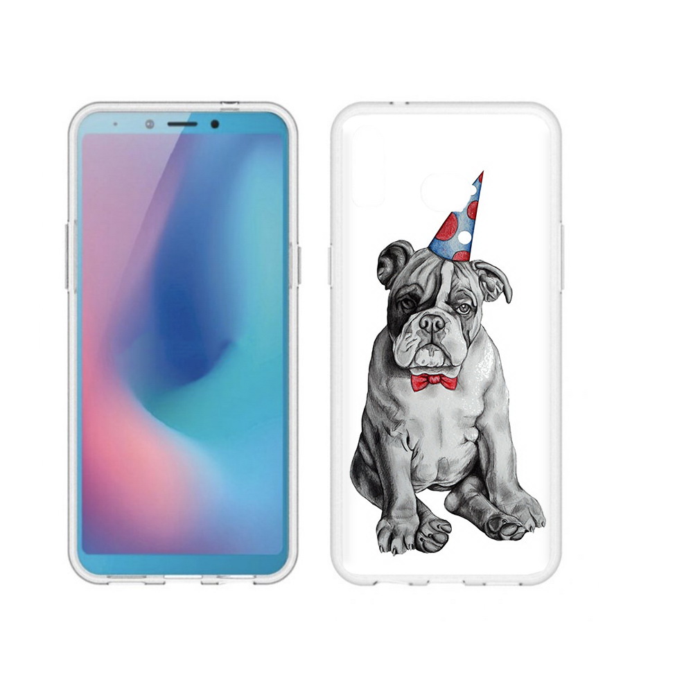 Чехол MyPads Tocco для Samsung Galaxy A6s праздничный щенок (PT123850.597.554), Прозрачный, Tocco
Чехол MyPads Tocco для Samsung Galaxy A6s праздничный щенок (PT123850.597.554), Прозрачный, Tocco