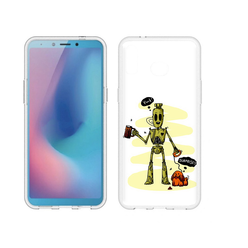 Чехол MyPads Tocco для Samsung Galaxy A6s прикольный робот (PT123850.597.557), Прозрачный, Tocco
Чехол MyPads Tocco для Samsung Galaxy A6s прикольный робот (PT123850.597.557), Прозрачный, Tocco