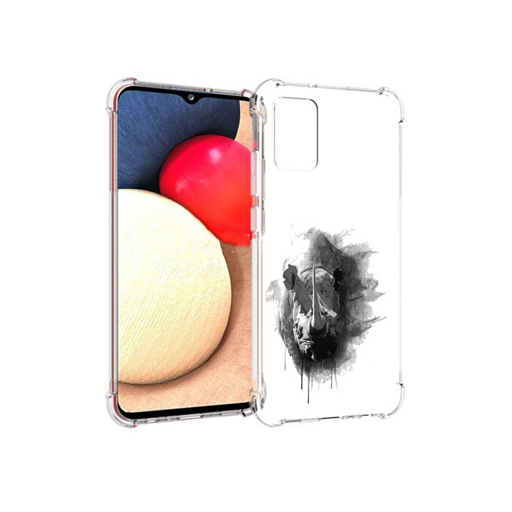 Чехол MyPads Tocco для Samsung Galaxy A02s носорог (PT156738.479.523), Прозрачный, Tocco
Чехол MyPads Tocco для Samsung Galaxy A02s носорог (PT156738.479.523), Прозрачный, Tocco