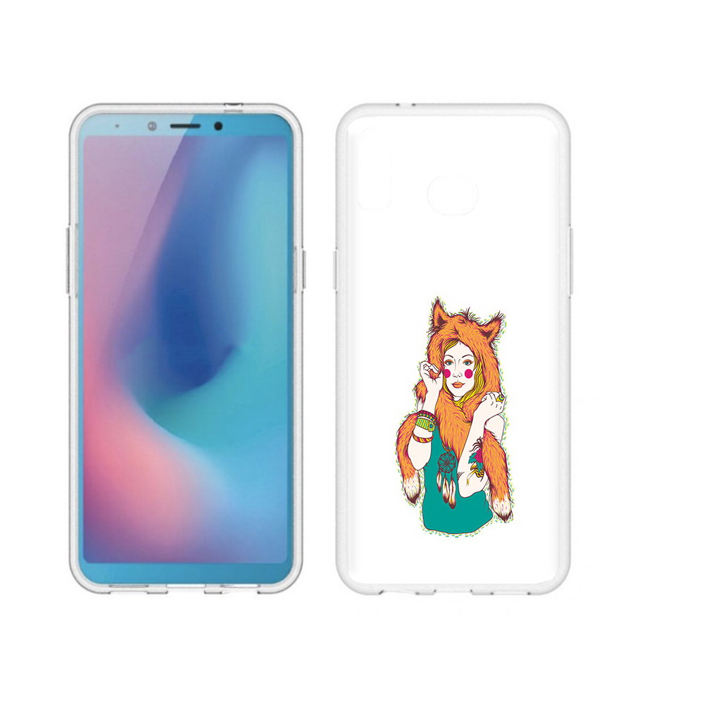 Чехол MyPads Tocco для Samsung Galaxy A6s Девушка лиса (PT123850.597.62), Прозрачный, Tocco
Чехол MyPads Tocco для Samsung Galaxy A6s Девушка лиса (PT123850.597.62), Прозрачный, Tocco
